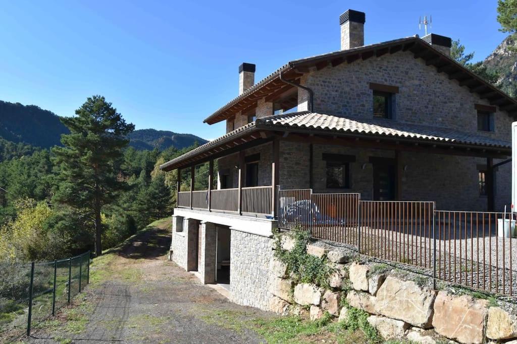 Villa Cal Manubens Castellar del Riu Exterior foto