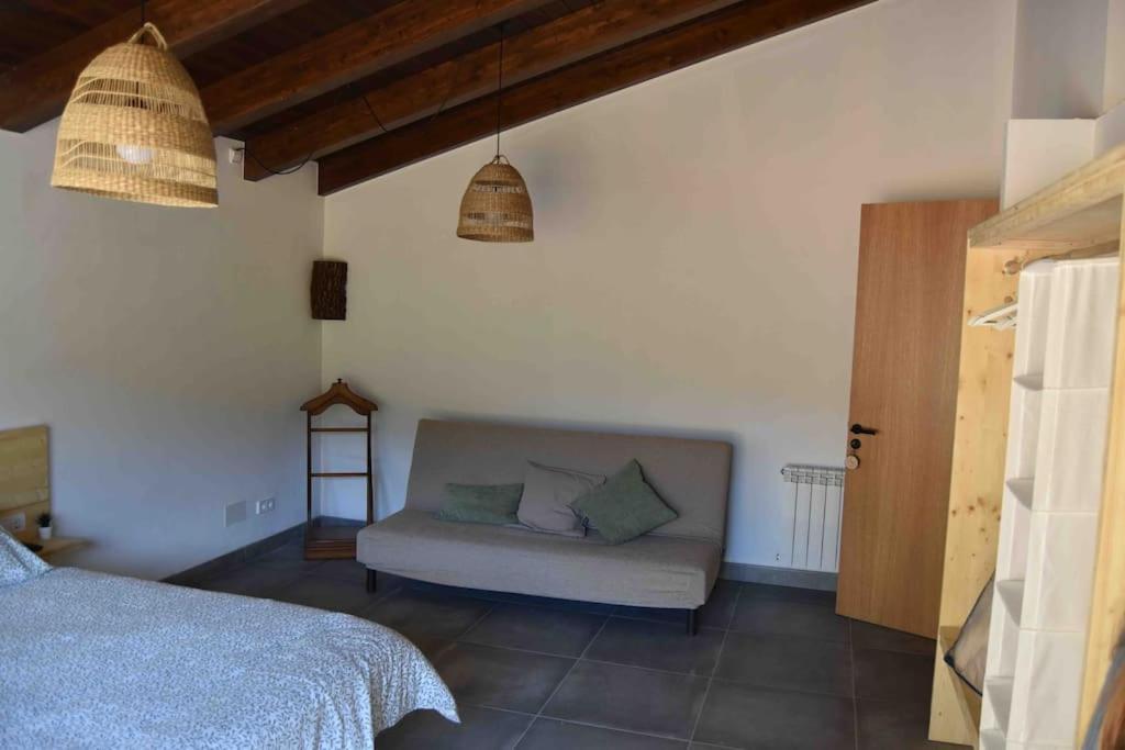 Villa Cal Manubens Castellar del Riu Exterior foto